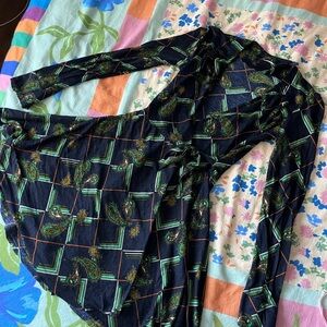 Vintage and Handmade Wrap Dress